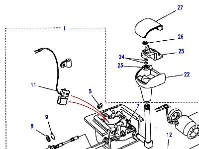 J03085 SHIFT INTERLOCK  Range Rover Classic