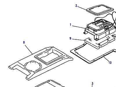 K01005 AUTO & MANUAL SELECTOR MOUNTING В СБОРЕ  Range Rover Classic