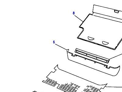 K01030 CARPETS-FRONT & INTERMEDIATE FLOOR  Range Rover Classic