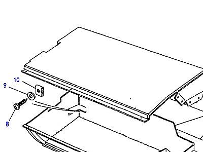 K01135 PARCEL SHELF  Range Rover Classic