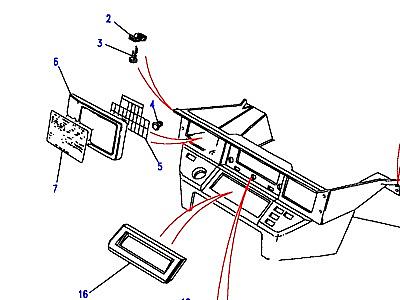 K01155 RADIO HOUSING В СБОРЕ  Range Rover Classic