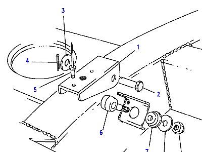 L01005 SAFETY HARNESS-REAR ANCHORAGE  Range Rover Classic