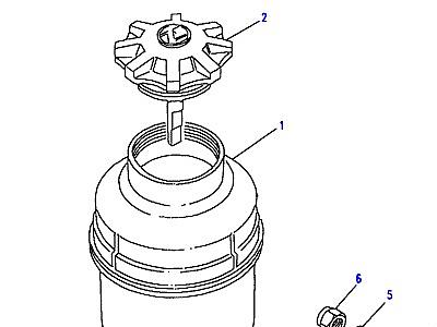 M01020 POWER STEERING RESERVOIR  Range Rover Classic