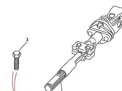 M01030 SHAFT-FROM (V) MA647645  Range Rover Classic