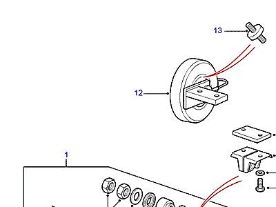 M01050 TRACK RODS & DAMPER CONT.  Range Rover Classic