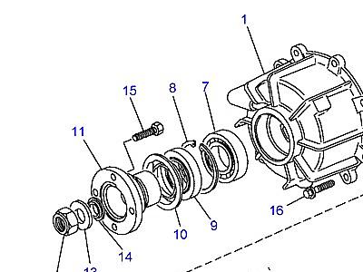 O01005 FRONT HOUSING  Range Rover Classic