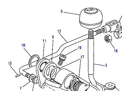 O01015 GEAR CHANGE  Range Rover Classic