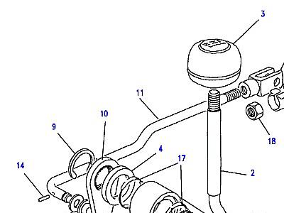 O01020 GEAR CHANGE  Range Rover Classic
