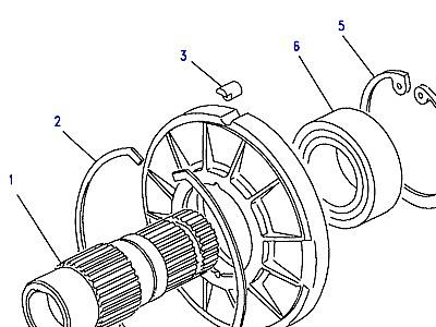 O01035 MAINSHAFT GEAR  Range Rover Classic