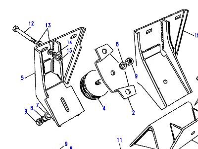 O01040 MOUNTING BRACKETS  Range Rover Classic