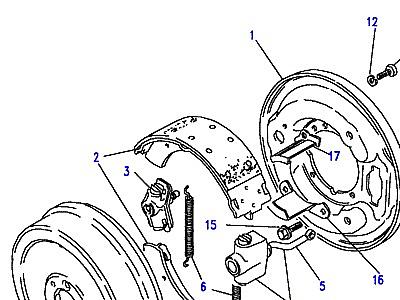 O01065 TRANSMISSION BRAKE-ROD OPERATED  Range Rover Classic