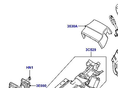 219AGC РУЛЕВАЯ КОЛОНКА  Range Rover (L322)