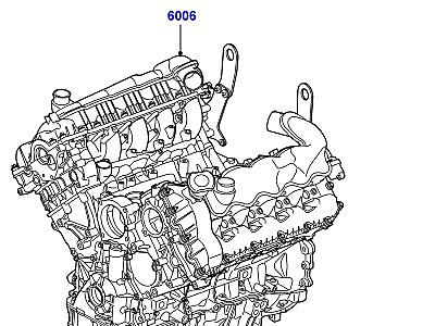 300AABA СЕРВИСНЫЙ ДВИГАТЕЛЬ И НЕУКОМПЛЕКТОВАНЫЙ БЛОК ЦИЛИНДРОВ 3.6 V8 32V DOHC EFI ДИЗЕЛЬ  Range Rover (L322)