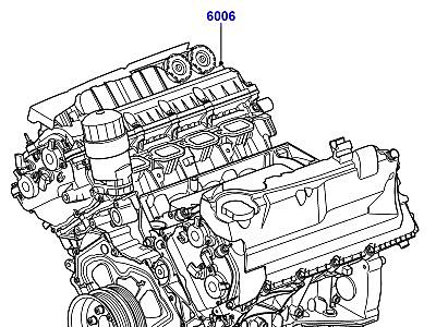 300AACI СЕРВИСНЫЙ ДВИГАТЕЛЬ И НЕУКОМПЛЕКТОВАНЫЙ БЛОК ЦИЛИНДРОВ 5.0L OHC SGDI SC V8 БЕНЗИН  Range Rover (L322)