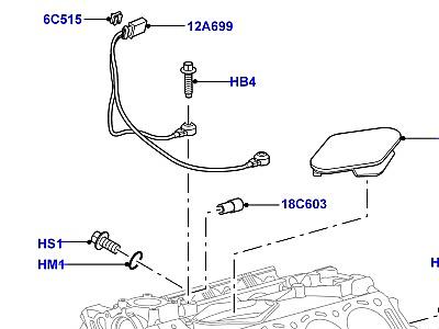 300AAFF БЛОК ЦИЛИНДРОВ И ЗАГЛУШКИ 4.4 AJ БЕНЗИН V8  Range Rover (L322)