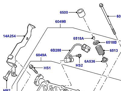 300AAIF ГОЛОВКА ЦИЛИНДРОВ 4.4 AJ БЕНЗИН V8  Range Rover (L322)