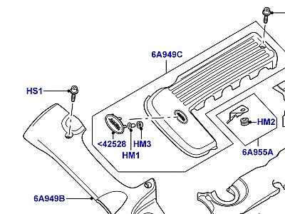300AAL5 ВПУСКНОЙ КОЛЛЕКТОР 3.0 ДИЗЕЛЬ TI  Range Rover (L322)