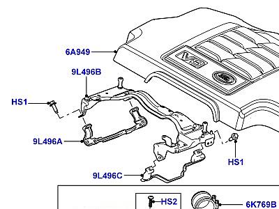300AALA ВПУСКНОЙ КОЛЛЕКТОР 3.6 V8 32V DOHC EFI ДИЗЕЛЬ  Range Rover (L322)