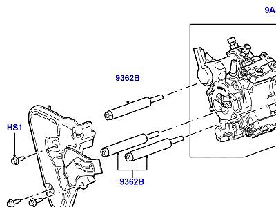303ACP9 ТОПЛ.НАСОС ВЫС.ДАВЛ.-ДИЗЕЛЬ 3.6 V8 32V DOHC EFI ДИЗЕЛЬ  Range Rover (L322)