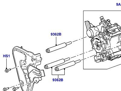 303ACPA ТОПЛ.НАСОС ВЫС.ДАВЛ.-ДИЗЕЛЬ 3.6 V8 32V DOHC EFI ДИЗЕЛЬ  Range Rover (L322)