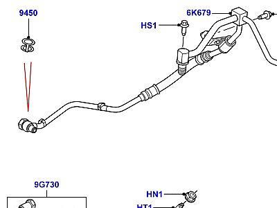 303ADAA ТУРБОКОМПРЕССОР 3.6 V8 32V DOHC EFI ДИЗЕЛЬ, ЛЕВАЯ СТОРОНА  Range Rover (L322)