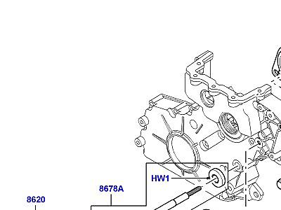 304ADH5 ШКИВЫ И ПРИВОДНЫЕ РЕМНИ 3.0 ДИЗЕЛЬ TI  Range Rover (L322)