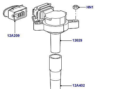 306ADUG КАТУШКА ЗАЖИГАНИЯ, ПРОВОДА, СВЕЧИ ЗАЖИГАНИЯ 4.4 БЕНЗИН V8 DOHC  Range Rover (L322)