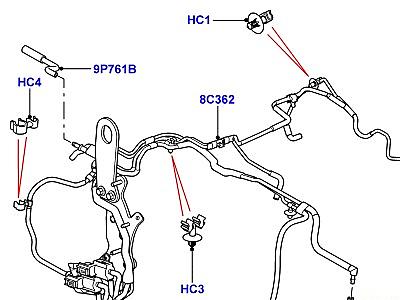 307ADXA СИСТЕМА ПОНИЖЕНИЯ ТОКСИЧНОСТИ ВЫХЛОПА 3.6 V8 32V DOHC EFI ДИЗЕЛЬ  Range Rover (L322)