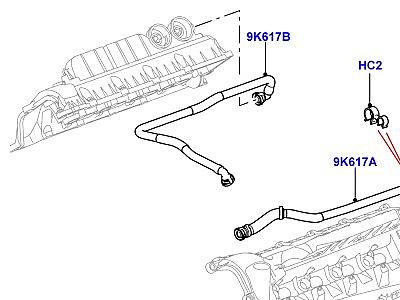 307ADXI СИСТЕМА ПОНИЖЕНИЯ ТОКСИЧНОСТИ ВЫХЛОПА 5.0L OHC SGDI SC V8 БЕНЗИН  Range Rover (L322)