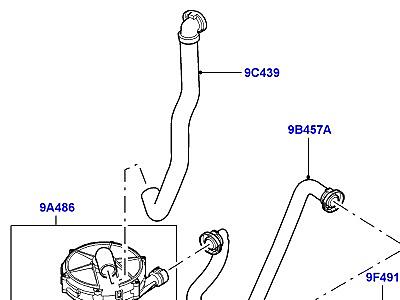 307AEAG ИМПУЛЬСНАЯ ПНЕВМАТИЧЕСКАЯ СИСТЕМА 4.4 БЕНЗИН V8 DOHC  Range Rover (L322)