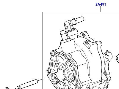 307AEE9 ВАКУУМНОЕ УПРАВЛ. И ВПУСК ВОЗДУХА 3.6 V8 32V DOHC EFI ДИЗЕЛЬ  Range Rover (L322)