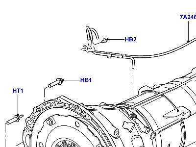 313AFXO АКПП В СБОРЕ И ПРИВОД СПИДОМЕТРА 8 SPEED AUTO TRANSMISSION  Range Rover (L322)