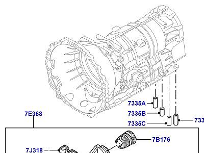 313AGHL БЛОК КЛАП.-ГЛ.БЛОК УПР.И СЕРВОБЛ. 6 SPEED AUTOMATIC (ZF)  Range Rover (L322)