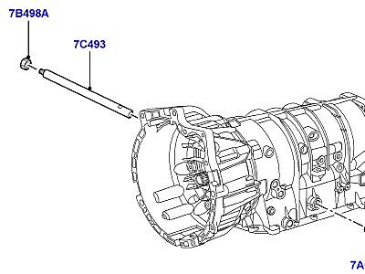 313AGNK МЕХАНИЗМЫ УПРАВЛЕНИЯ КОРОБКИ ПЕРЕДАЧ 5 SPEED AUTOMATIC (GM5)  Range Rover (L322)