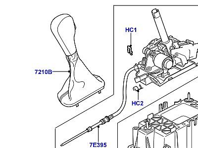 316AHPL ПЕРЕКЛЮЧЕНИЕ ПЕРЕДАЧ - АКПП 6 SPEED AUTOMATIC (ZF) ПОЛ  Range Rover (L322)
