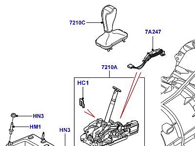 316AHPN ПЕРЕКЛЮЧЕНИЕ ПЕРЕДАЧ - АКПП 6-СТУПЕНЧАТАЯ АКПП ZF ПОЛ  Range Rover (L322)