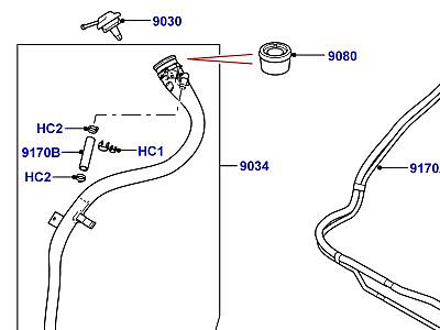 323AJJE ТОПЛИВНЫЙ БАК И СОПУТСТВУЮЩИЕ ЭЛЕМЕНТЫ 4.4L DOHC ДИЗЕЛЬ V8 DITC  Range Rover (L322)