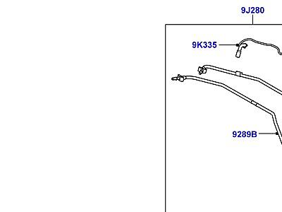 323AJUE ТОПЛИВНЫЕ МАГИСТРАЛИ 4.4L DOHC ДИЗЕЛЬ V8 DITC  Range Rover (L322)