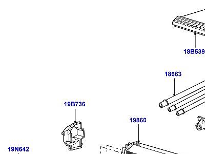 401AAT ВНУТРЕННИЕ ЭЛЕМЕНТЫ ОТОПИТЕЛЯ И КОНДИЦИОНЕРА СТРАНИЦА А  Range Rover (L322)
