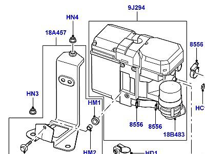 401ABJ ДОП.ПАРКОВОЧН.ОТОПИТ. НА ТОПЛИВЕ СТРАНИЦА В  Range Rover (L322)