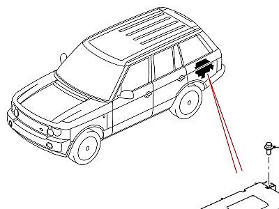412AEA УСТАНОВКА МОБИЛЬНОГО ТЕЛЕФОНА  Range Rover (L322)
