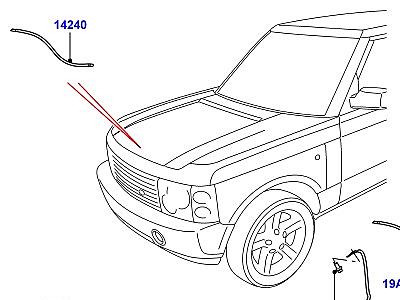 418AFF ЭЛЕКТРОПР.НА ДВИГАТ.И ПЕРЕГОРОДКЕ ЖГУТ ЭЛЕКТРОПРОВОДКИ  Range Rover (L322)