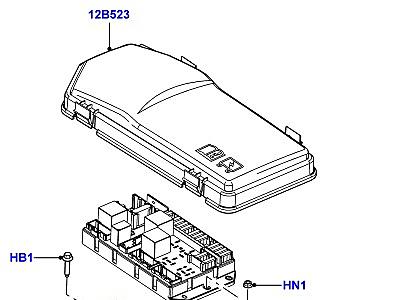 419AHH БЛОК ЭЛЕКТРОННОГО УПРАВЛЕНИЯ  Range Rover (L322)