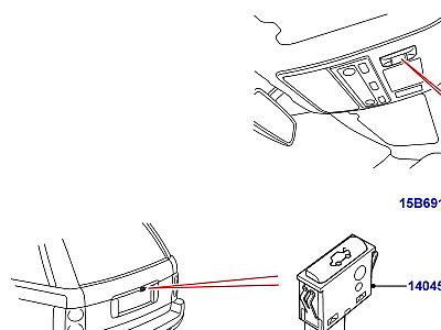 420AHO ПЕРЕКЛЮЧАТЕЛИ ВСПОМОГАТЕЛЬНЫЙ БЛОК  Range Rover (L322)