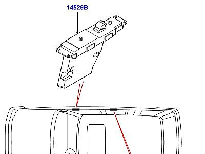 420AHR ПЕРЕКЛЮЧАТЕЛИ ПЕРЕДНИЕ И ЗАДНИЕ ДВЕРИ  Range Rover (L322)