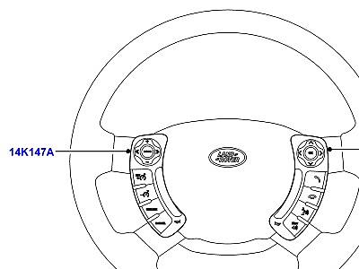 420AHT ПЕРЕКЛЮЧАТЕЛИ STEERING WHEEL  Range Rover (L322)