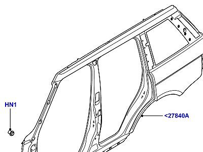 500AAI БОКОВЫЕ ПАНЕЛИ - ВНЕШНИЕ  Range Rover (L322)