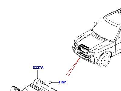 501ABD ВЕНТИЛЯЦИОННЫЕ ДЕФЛЕКТОРЫ  Range Rover (L322)