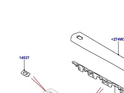503ACX УСТАНОВКА ОТДЕЛКИ ЗАДНЕЙ ДВЕРИ  Range Rover (L322)
