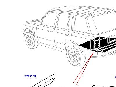 503ADS ОТДЕЛКА БАГАЖНОГО ОТДЕЛЕНИЯ  Range Rover (L322)